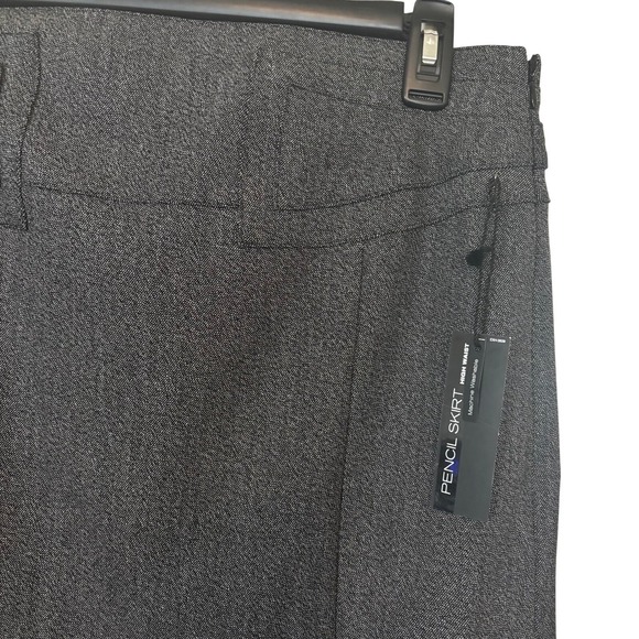 Express Pencil Skirt Women's Sz 10 Black - Picture 3 of 4